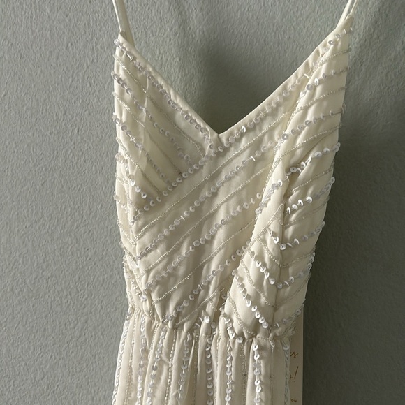 Show Me Your Mumu Gala Gown in White Beaded NWT - Picture 5 of 10